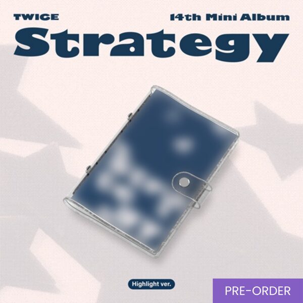 {PRE-ORDER} TWICE - 14th Mini Album [STRATEGY] (Highlight Ver.)