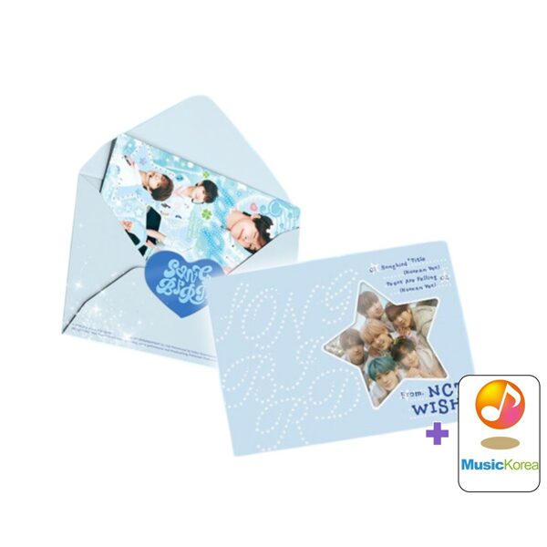 NCT WISH - 2nd Single Album [Songbird] (Letter Ver.) + MusicKorea Photocard 