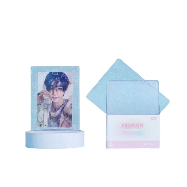 MANDU DECO | HEART HOLO Toploader [76 x 102 mm]