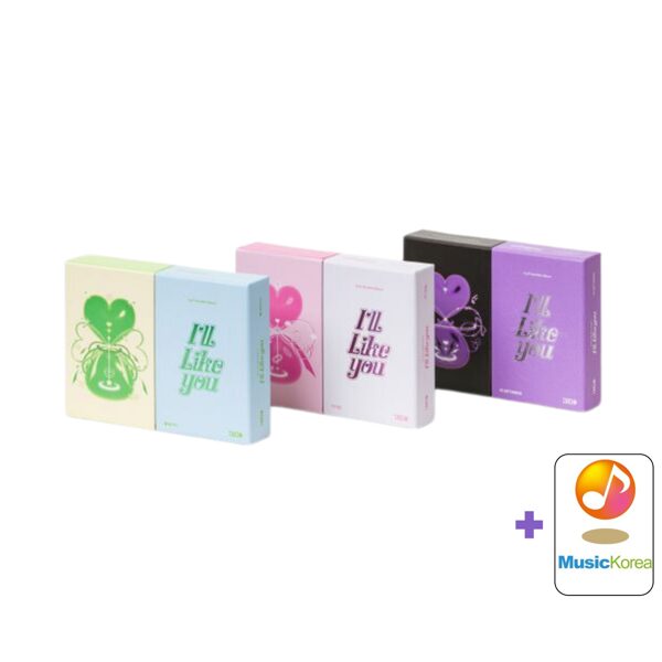 ILLIT - 2nd Mini Album [I'LL LIKE YOU] (Photobook Ver.) + MusicKorea Postcard