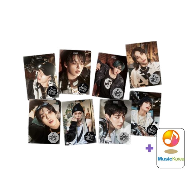 Stray Kids - SKZHOP HIPTAPE [合 (HOP)] (ACCORDION Ver.) + MusicKorea Photocard