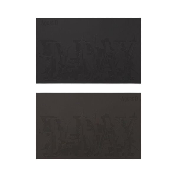 Agust D (BTS) - [D-DAY] (Standard Ver.)