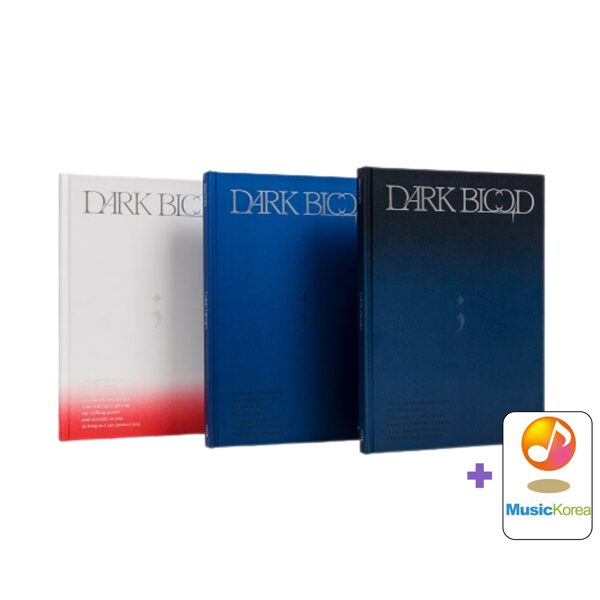 ENHYPEN - 4th Mini Album [DARK BLOOD] (Standard Ver.) + MusicKorea Photocard
