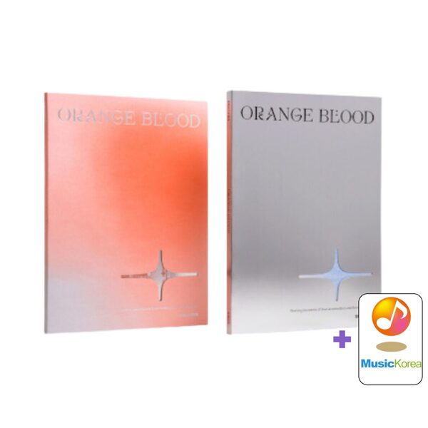 ENHYPEN - 5th Mini Album [ORANGE BLOOD] (Standard Ver.) + MusicKorea Photocard