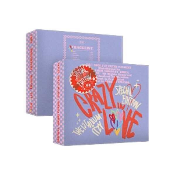ITZY - Album Vol. 1 [CRAZY IN LOVE] (Jewel Case Ver.)