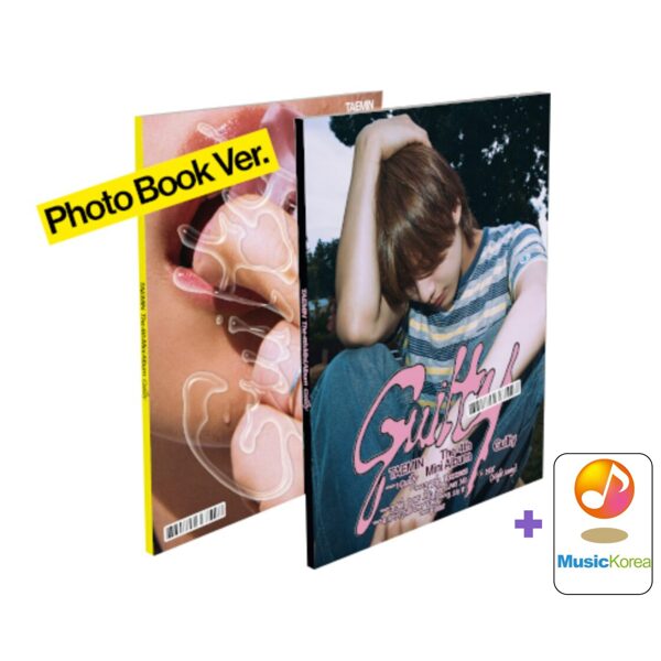 TAEMIN (SHINee) - The 4th Mini Album [Guilty] (Photobook Ver.) + MusicKorea Photocard