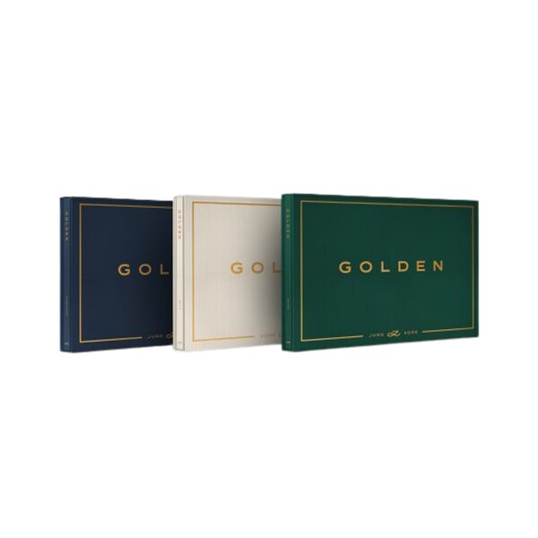 Jung Kook (BTS) - 1st Solo Album [GOLDEN] (Standard Ver.) + MusicKorea Postcard