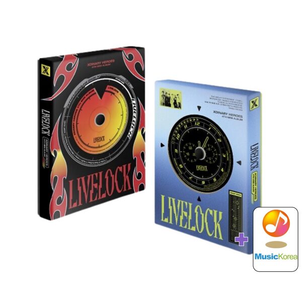 Xdinary Heroes - 4th Mini Album [Livelock] + MusicKorea Photocard