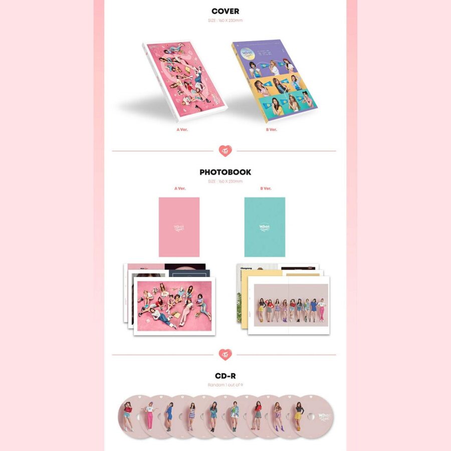 TWICE - Mini Album Vol.5 [WHAT IS LOVE?] - Music albums - Shop - NEOE ...