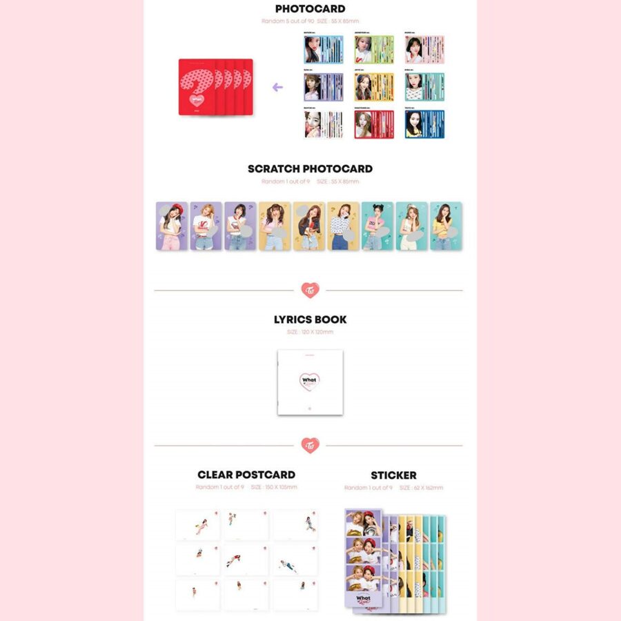 TWICE - Mini Album Vol.5 [WHAT IS LOVE?] - Music albums - Shop - NEOE ...